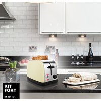 Тостер Kitfort KT-2014-2 (бежевый) - Превью изображения №6 — Интернет-Магазин TECNO.BY