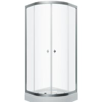 Triton Альфа Хром А1 80х80 (прозрачное стекло)