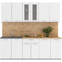 Интерлиния Мила 22 (белый платинум/белый платинум глянец/дуб бунратти)