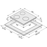 Варочная панель Krona Magier 45 BL 3BTK - Превью изображения №13 — Интернет-Магазин TECNO.BY