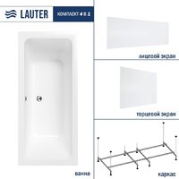 Lauter Olympia 180x80 21100080 (с каркасом и лицевым экраном)