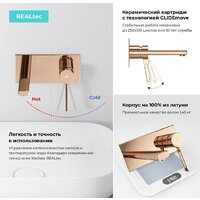 Wellsee ONCE! and forever 182414001, встраиваемый (розовое золото) Image #5