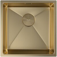 Кухонная мойка ZorG Zerox 44 U / IF PVD Gold - Превью изображения №3 — Интернет-Магазин TECNO.BY
