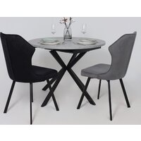 AksHome Каврус U-R Seven (035 черный велюр/черный) Image #4