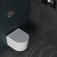 Roxen Simple Compact в комплекте с инсталляцией StounFix Dual Fresh 6 в 1 917914 (кнопка: черный матовый) Image #12