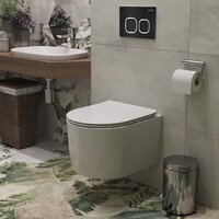 Roxen Simple Compact в комплекте с инсталляцией StounFix Dual Fresh 6 в 1 917914 (кнопка: черный матовый) Image #15