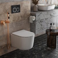 Roxen Simple Compact в комплекте с инсталляцией StounFix Dual Fresh 6 в 1 917914 (кнопка: черный матовый) Image #13