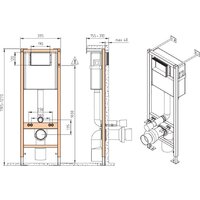 Saniteco KW-99046 в комплекте с инсталляцией + 64110 + S-IN-MZ-VECTOR Image #32