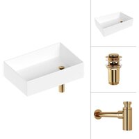 Lauter 21518-1 + клапан 21190G + сифон 21635G (золото)