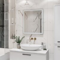  Континент Зеркало Clamm Led 60x70 - Превью изображения №7 — Интернет-Магазин TECNO.BY