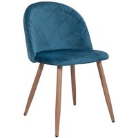 Седия Honnor (голубой велюр HLR-62/дуб)