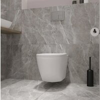 Унитаз подвесной Lauter Vortex 2110830+GROHE Solido 38811KF0+37131000 с кнопкой (прямоугольная, черный) - Превью изображения №20 — Интернет-Магазин TECNO.BY