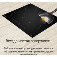 Варочная панель MAUNFELD CVI604EXWH - Превью изображения №13 — Интернет-Магазин TECNO.BY