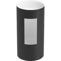 Wellsee Chalice Perfection 230613000 (отдельностоящий, без отверстия под смеситель, матовый черный/глянцевый белый) Image #3