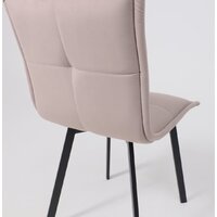 AksHome Рубик U (Velutto 08 серо-бежевый велюр/черный) Image #18