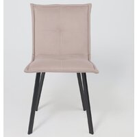 AksHome Рубик U (Velutto 08 серо-бежевый велюр/черный) Image #8