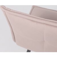 AksHome Рубик U (Velutto 08 серо-бежевый велюр/черный) Image #17