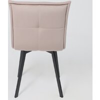 AksHome Рубик U (Velutto 08 серо-бежевый велюр/черный) Image #11