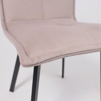 AksHome Рубик U (Velutto 08 серо-бежевый велюр/черный) Image #13