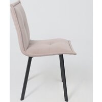 AksHome Рубик U (Velutto 08 серо-бежевый велюр/черный) Image #10