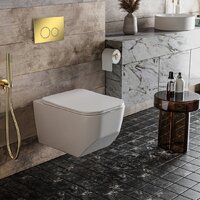 Roxen Boro в комплекте с инсталляцией StounFix Dual Fresh 6 в 1 968023 (кнопка: золото глянцевое ) Image #8