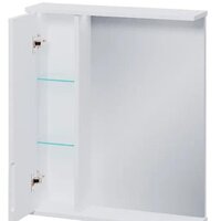  Volna Шкаф с зеркалом Lake 70 L (белый) - Превью изображения №2 — Интернет-Магазин TECNO.BY