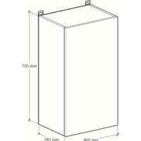 Артём-Мебель Мэри 400мм СН-114.190 (серый графит) Image #4