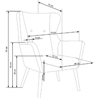 Halmar Cotto (темно-серый) Image #5