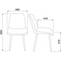 AksHome Fred (темно-лазурный/черный) Image #7