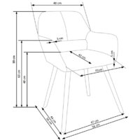 Halmar K283 (серый) Image #8