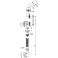 Lauter Haven 170 21202007 (с каркасом, лицевым экраном белого цвета и сифоном 21Y32000 хром) Image #26