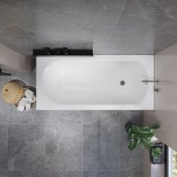 Lauter Haven 170 21202007 (с каркасом, лицевым экраном белого цвета и сифоном 21Y32000 хром) Image #14