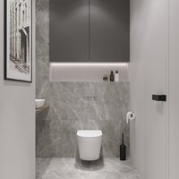 Унитаз подвесной Lauter Vortex 2110830 + GROHE Solido 38811KF0 с кнопкой (прямоугольная, черный) - Превью изображения №19 — Интернет-Магазин TECNO.BY