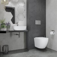 Унитаз подвесной Lauter Vortex 2110830 + GROHE Solido 38811KF0 с кнопкой (прямоугольная, черный) - Превью изображения №12 — Интернет-Магазин TECNO.BY