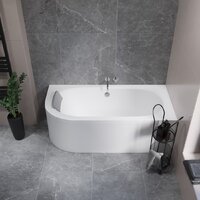 Lauter Bliss 170 P 21201072P (с ножками, лицевым экраном белого цвета и сифоном 21Y32000 хром) Image #11