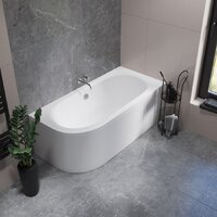 Lauter Bliss 170 P 21201072P (с ножками, лицевым экраном белого цвета и сифоном 21Y32000 хром) Image #7