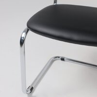 AksHome Славия (черный кожзам/хром) Image #10