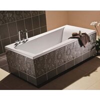 Cersanit Lorena 170x70 с ножками со смесителем Brasko (с сифоном Prime черным) Image #4