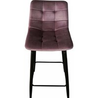 AksHome Mia (пыльная роза велюр HLR25/черный) Image #2