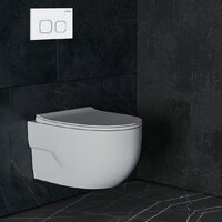 Roxen Porto в комплекте с инсталляцией StounFix Dual Fresh 6 в 1 538465 (кнопка: белый глянец) Image #10