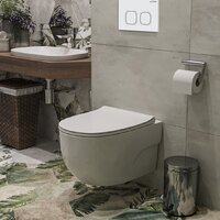 Roxen Porto в комплекте с инсталляцией StounFix Dual Fresh 6 в 1 538465 (кнопка: белый глянец) Image #8