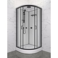 Душевая кабина Triton Прайм-Блэк М3 90х90В - Превью изображения №3 — Интернет-Магазин TECNO.BY
