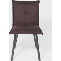 AksHome Рубик U (Velutto 24 темно-коричневый велюр/черный) Image #7