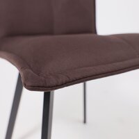 AksHome Рубик U (Velutto 24 темно-коричневый велюр/черный) Image #12