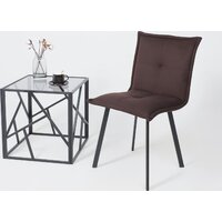 AksHome Рубик U (Velutto 24 темно-коричневый велюр/черный) Image #6