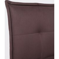 AksHome Рубик U (Velutto 24 темно-коричневый велюр/черный) Image #15