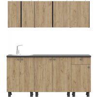 Mio Tesoro КГ-1 1.8 (белый/дуб золотой/черный)