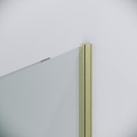 Niagara Nova NG-44-9ASG 90х195 (золото сатин/прозрачное стекло) Image #7