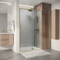 Niagara Nova NG-44-9ASG 90х195 (золото сатин/прозрачное стекло) Image #8