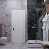 Душевой уголок Triton Вента Хром А1 100х100 без поддона (прозрачное стекло) - Превью изображения №7 — Интернет-Магазин TECNO.BY